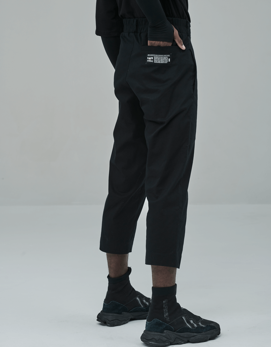 Calça c/ Saia Removível Preta Kace x Pitayaq Techwear Calça Costas