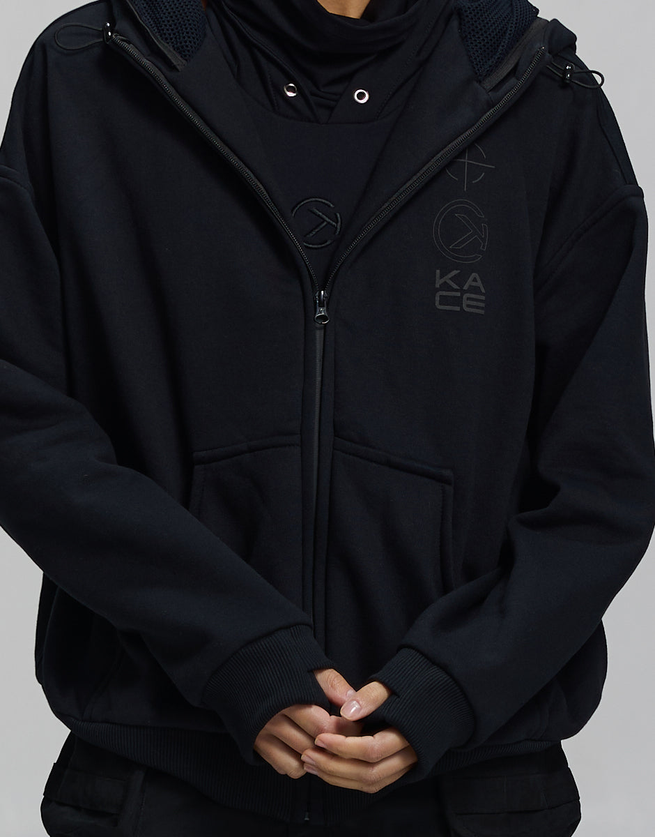 Stealth Black Hoodie