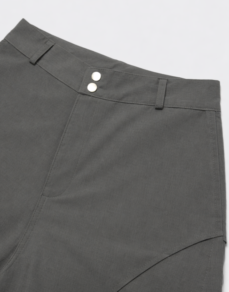 Kace Wear x H. Anzai Folium Bermuda - Grey