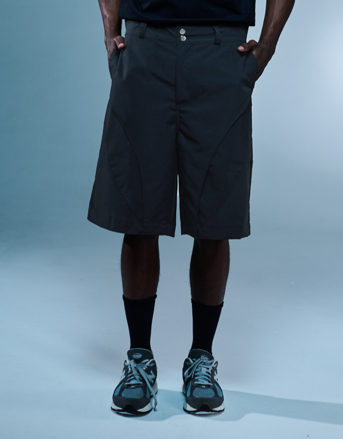 Kace Wear x H. Anzai Folium Bermuda - Grey