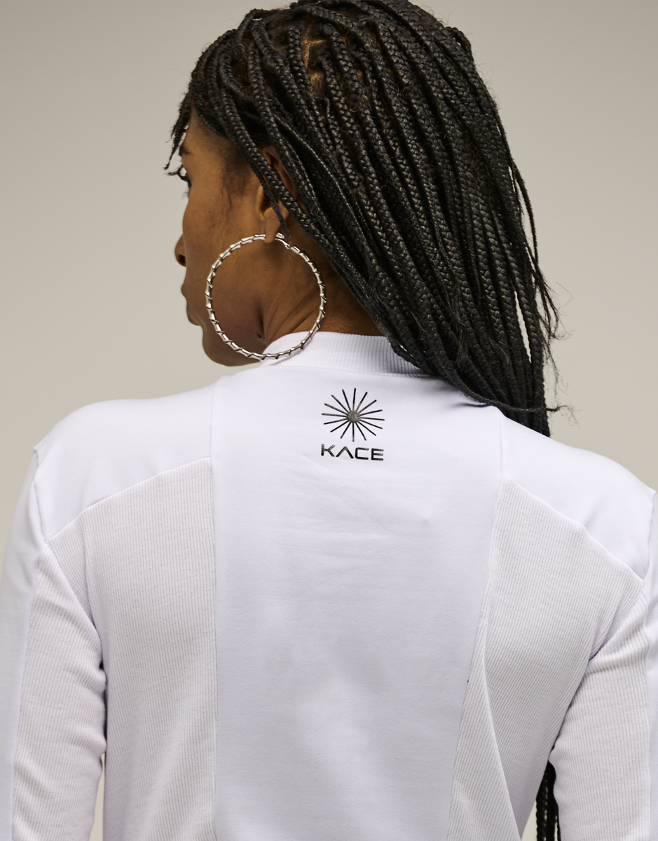 Genesis White Compression Kace Top