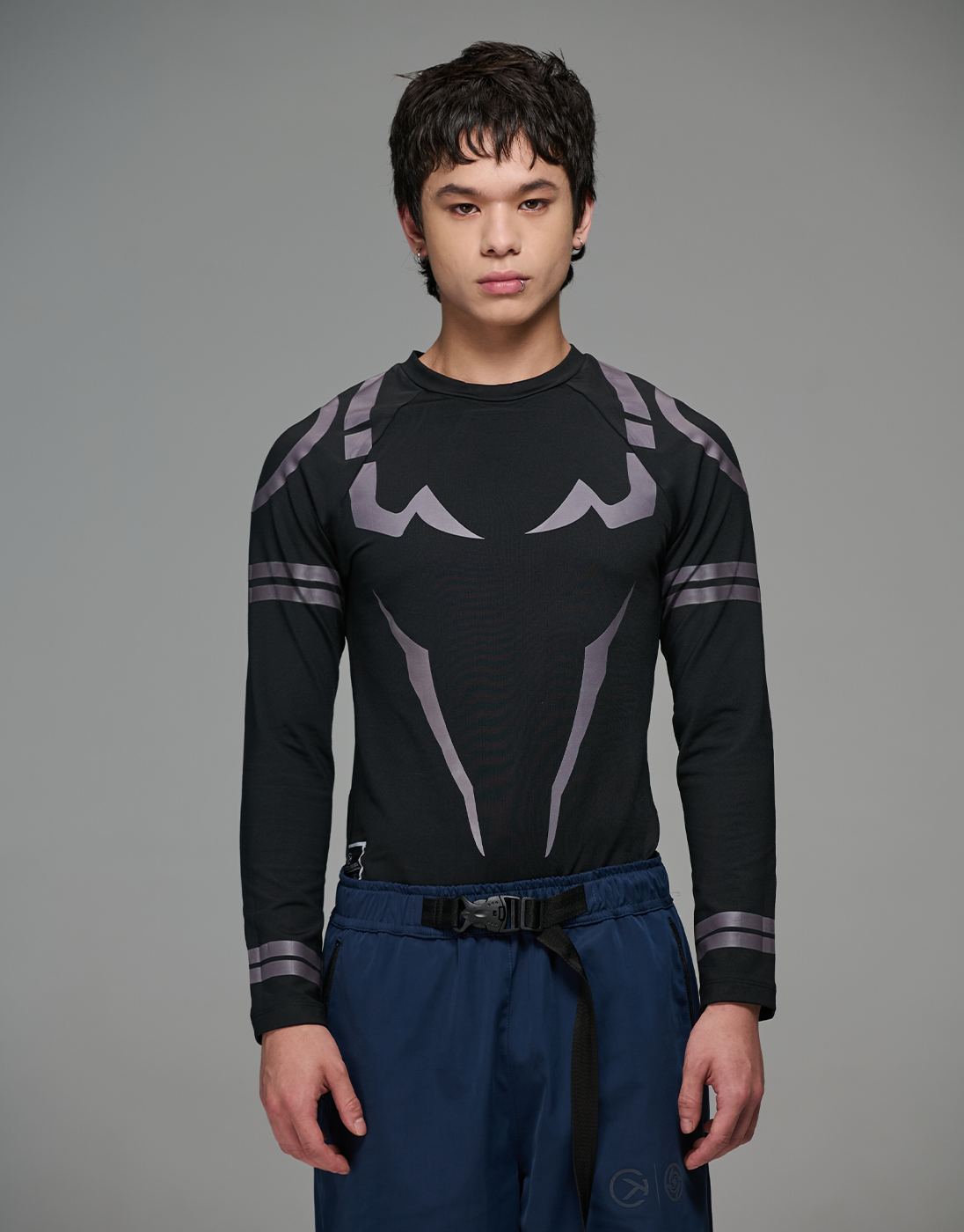 Sukuna JJK x Kace Wear Black Compression Shirt