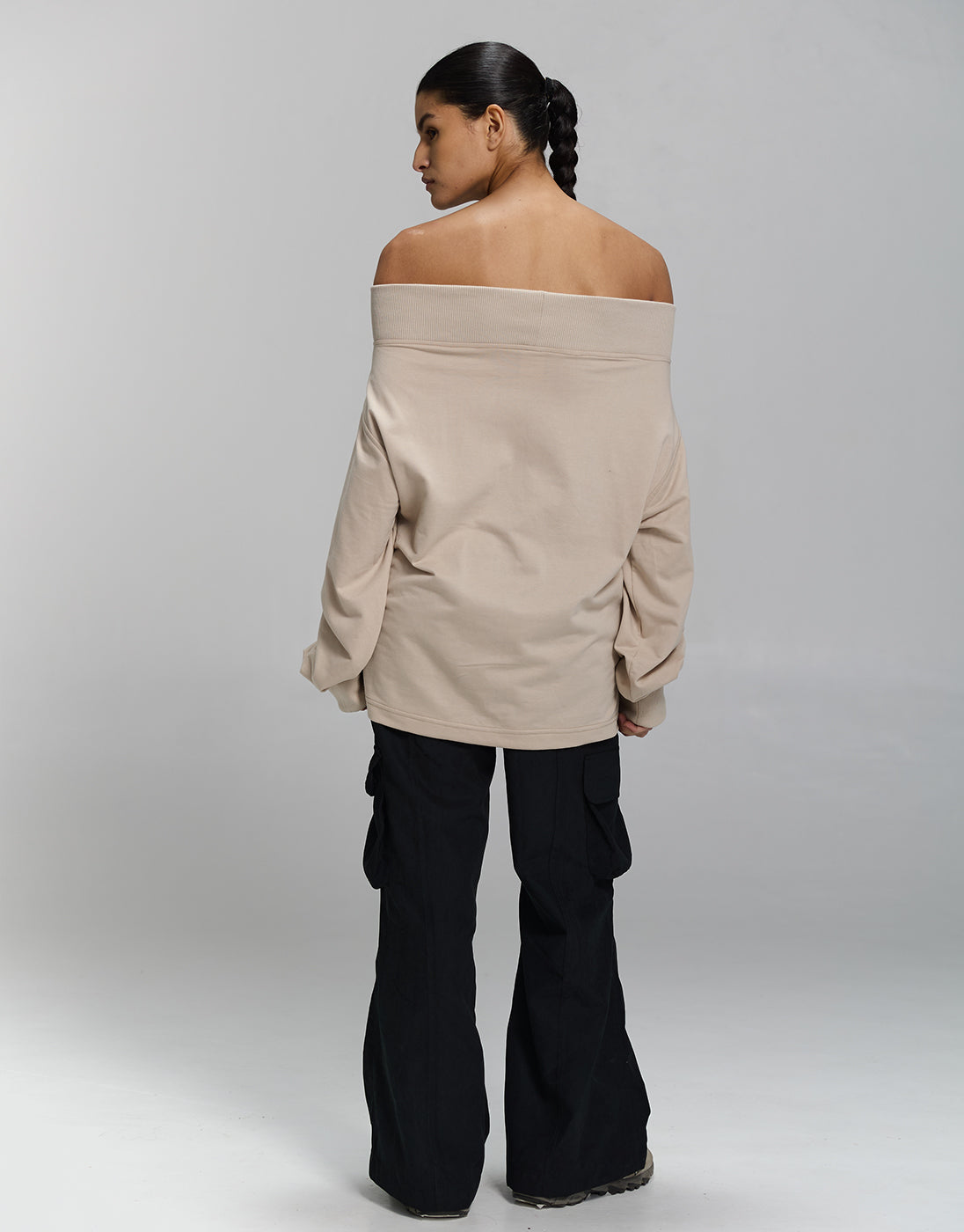 Sweatshirt Hunt Light Beige