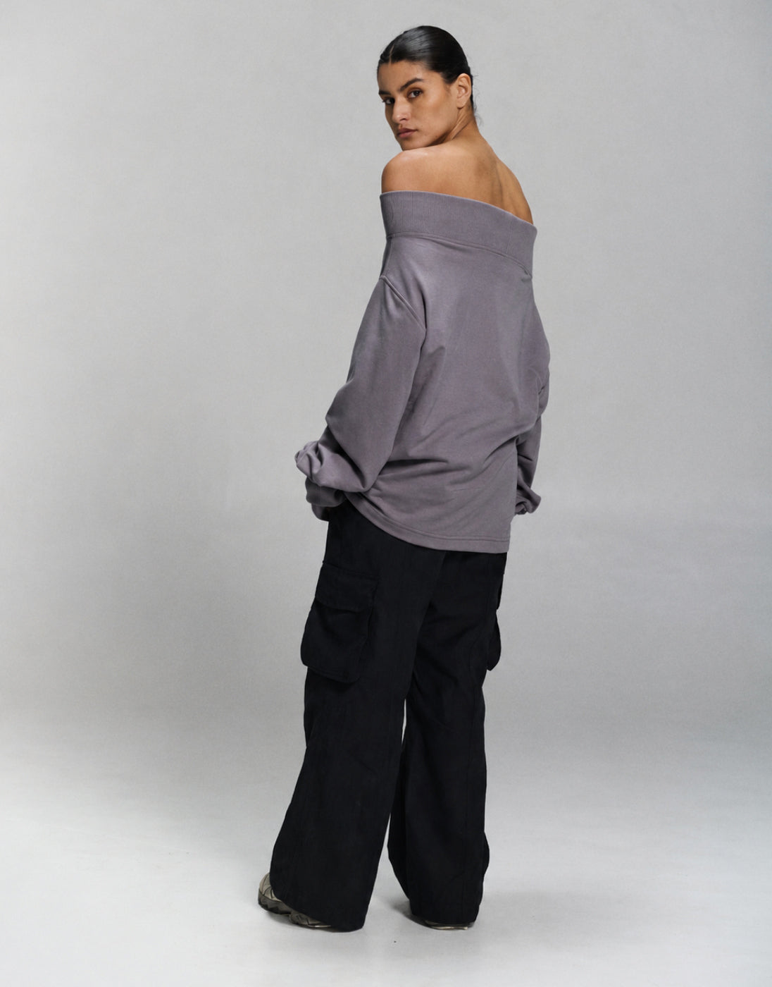 Gray Hunt Fleece Sweatshirt