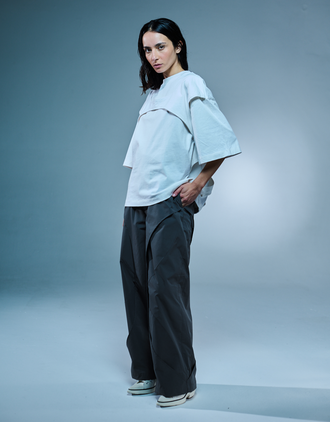 Folium Kace Wear x H. Anzai Gray Pants