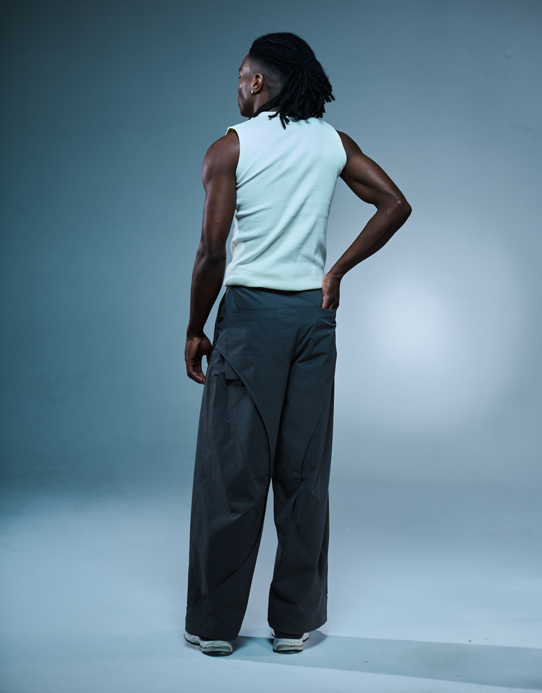 Folium Kace Wear x H. Anzai Gray Pants
