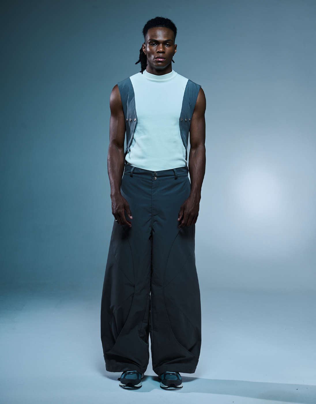 Folium Kace Wear x H. Anzai Gray Pants