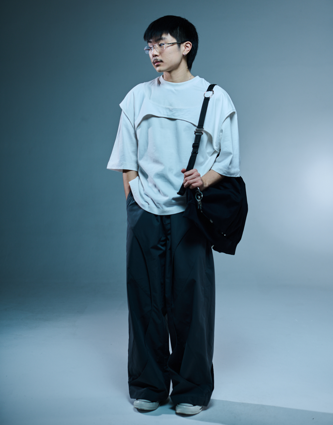 Stage 3 Kace Wear x H. Anzai Off White T-shirt