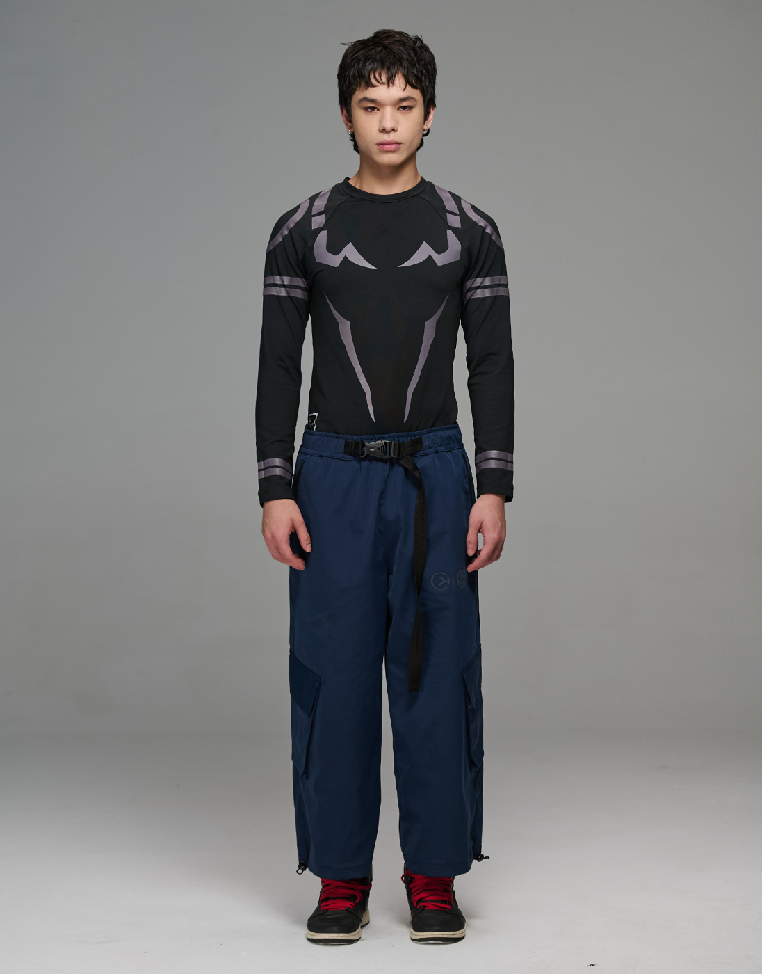 Jujutsu High JJK x Kace Wear Blue Pants