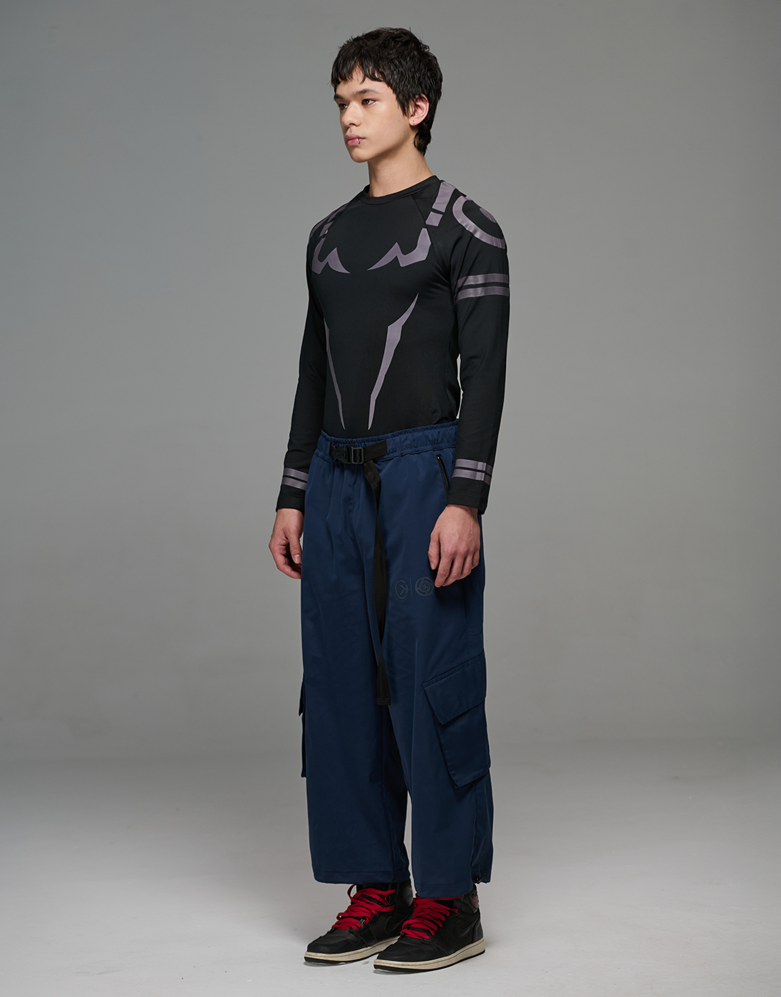 Jujutsu High JJK x Kace Wear Blue Pants