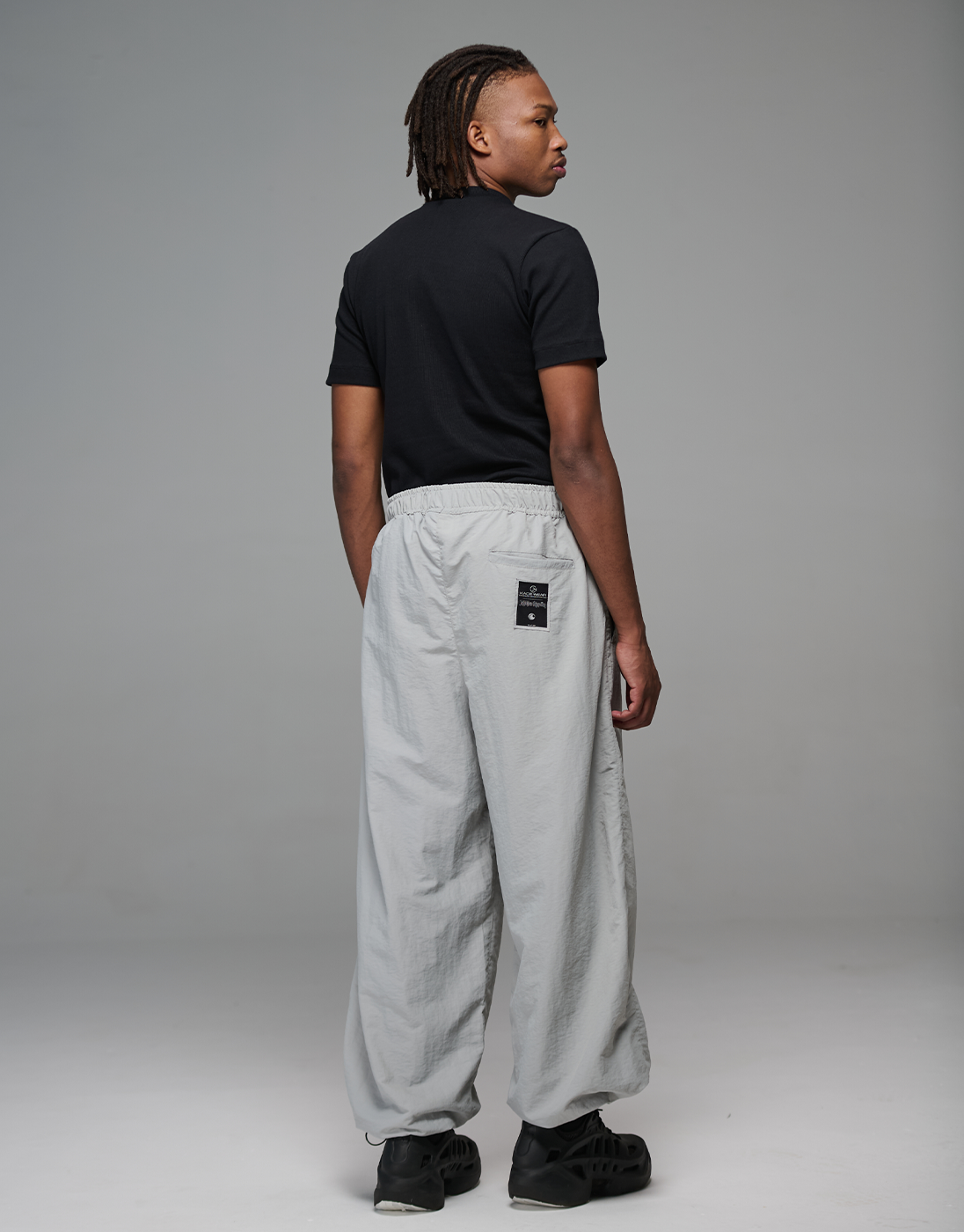 Gray JJK x Kace Wear Combat Parachute Pants