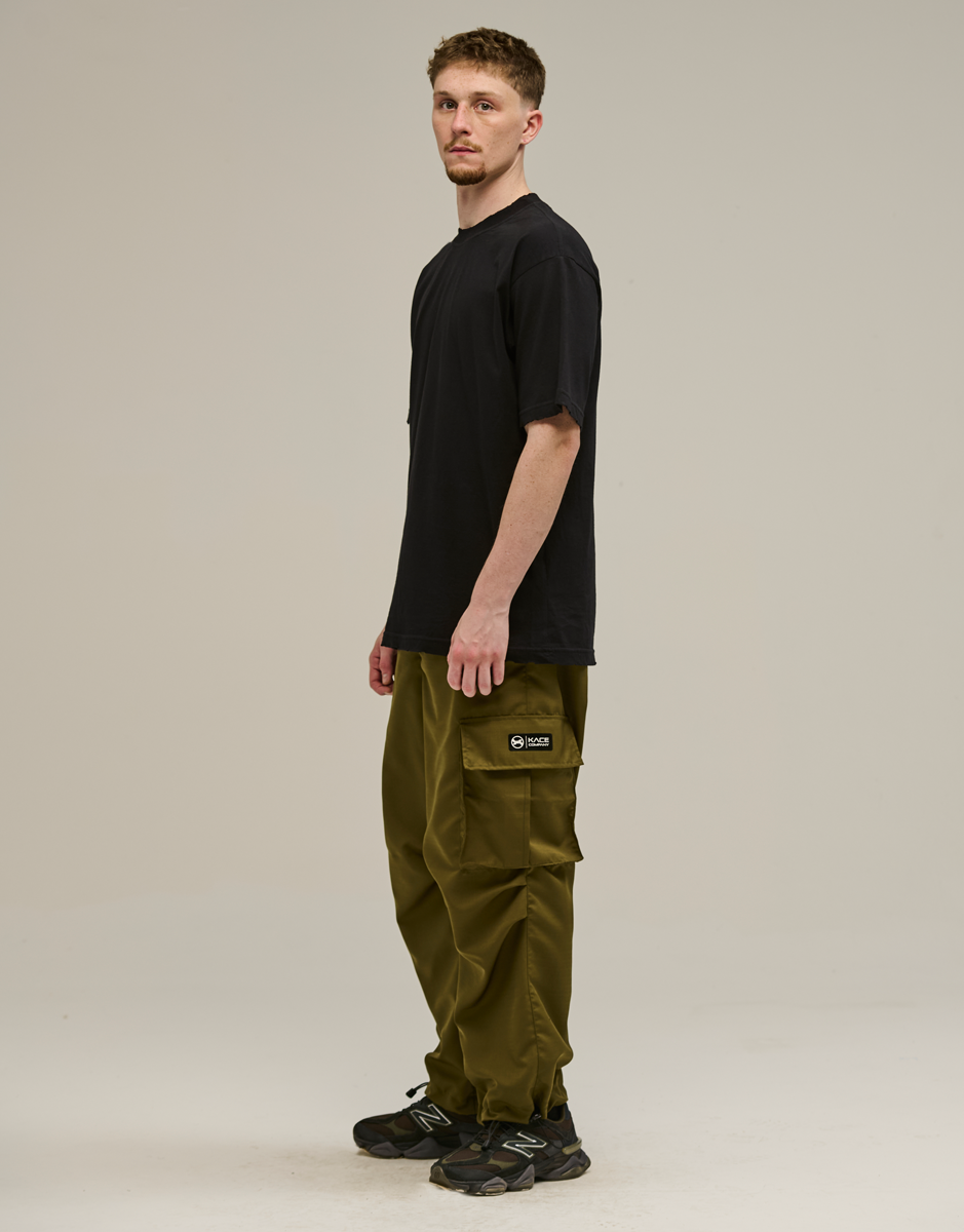 Kace Green Genesis Parachute Pants