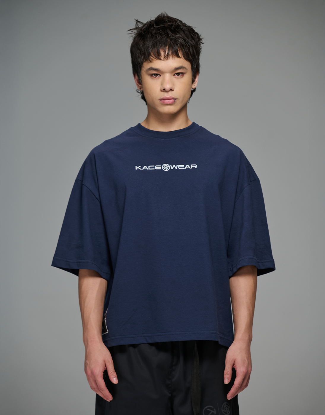 Boxy Jujutsu Kaisen x Kace Wear T-Shirt Blue