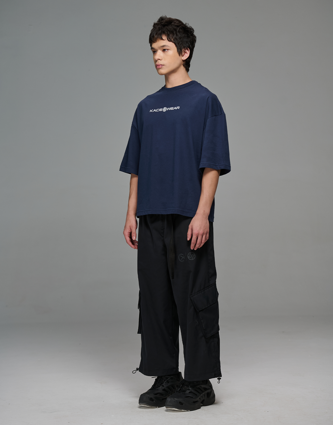 Boxy Jujutsu Kaisen x Kace Wear T-Shirt Blue