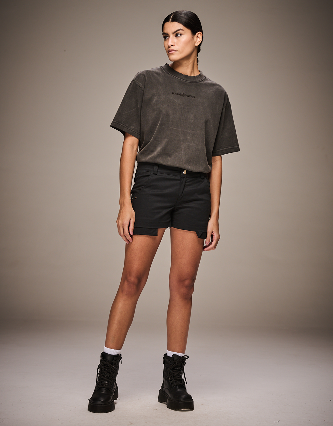 Stonewashed T-Shirt Default Grey