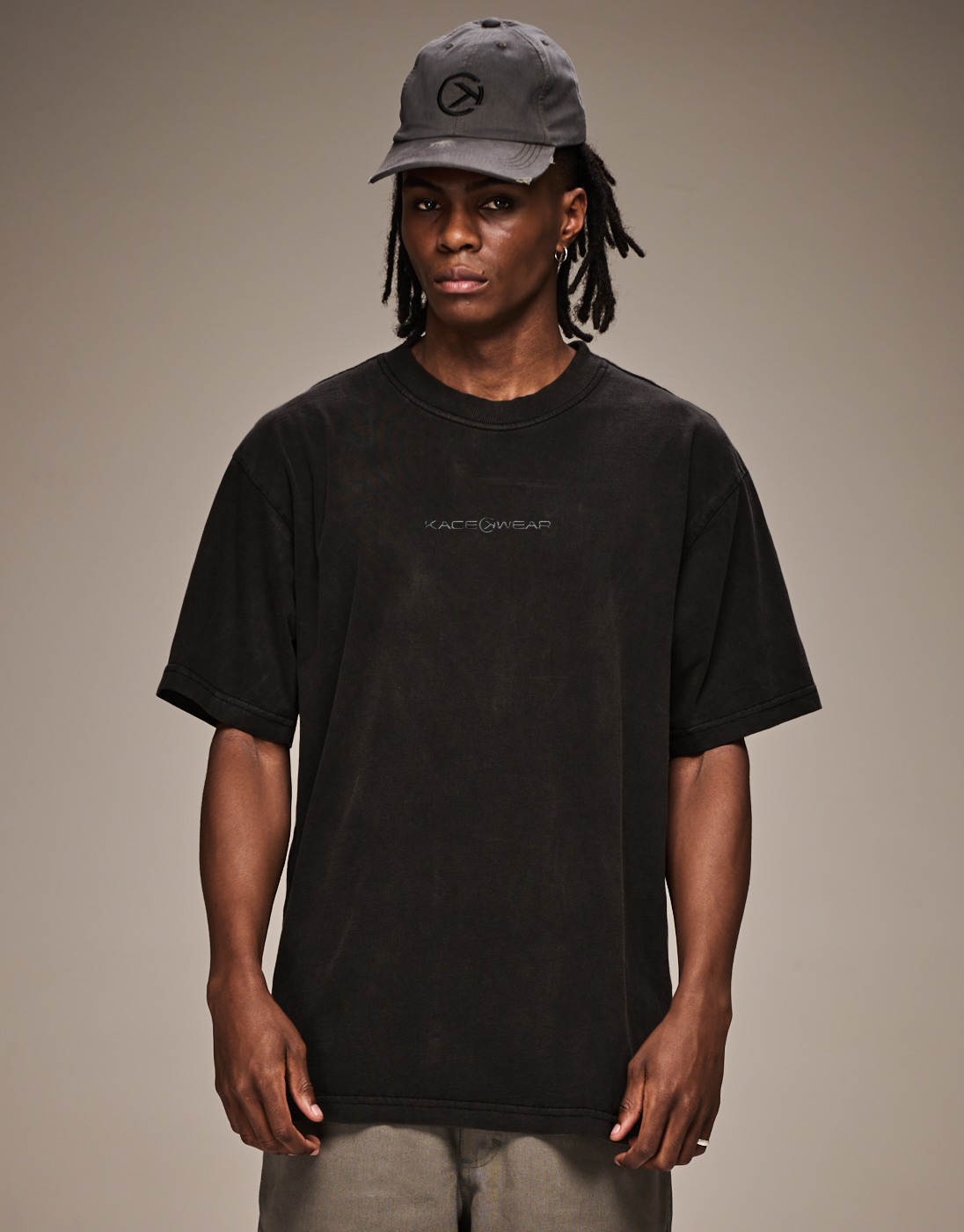 Default Black Stonewashed T-Shirt