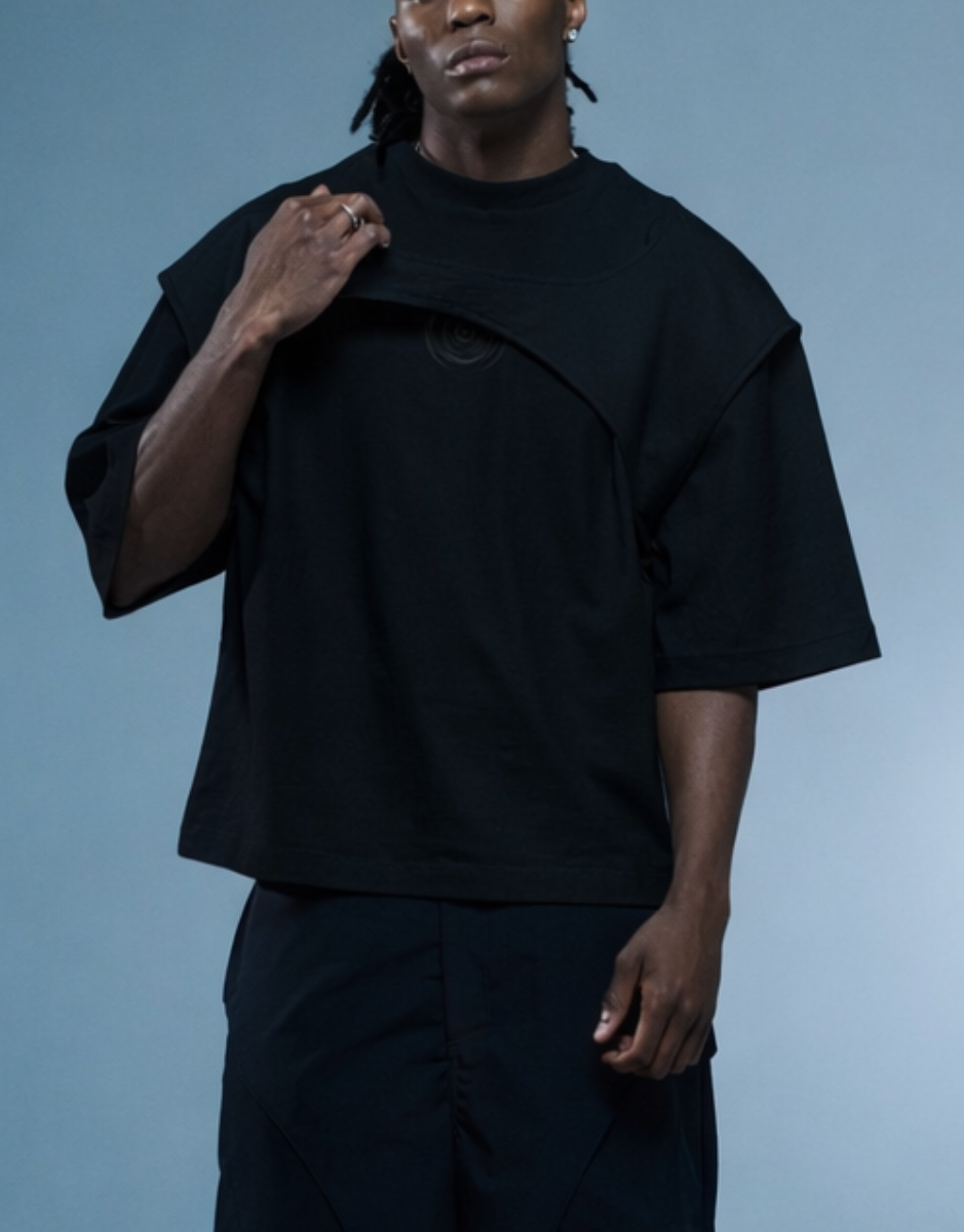 Stage 3 Kace Wear x H. Anzai Black T-Shirt
