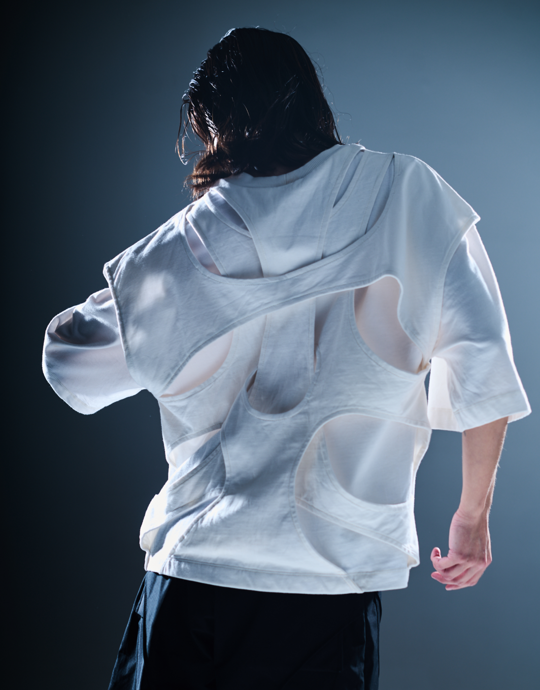 Stage 3 Kace Wear x H. Anzai Off White T-shirt