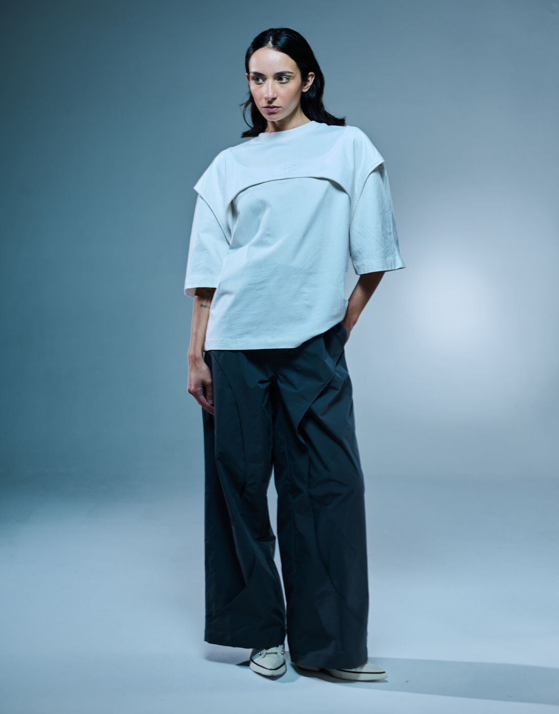 Stage 3 Kace Wear x H. Anzai Off White T-shirt