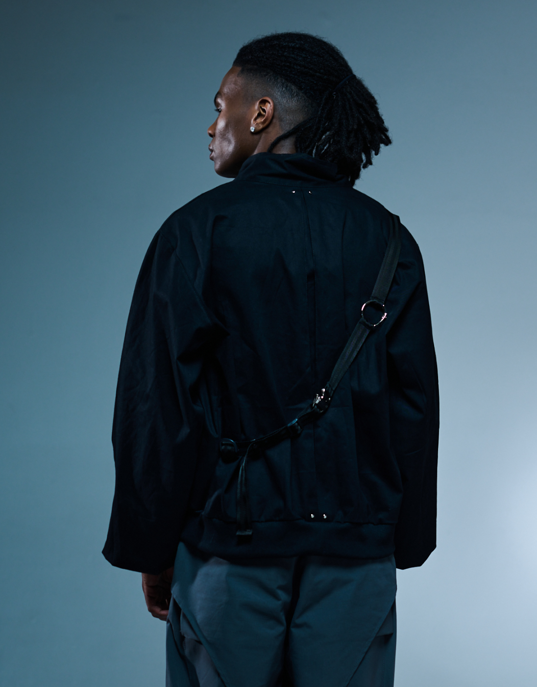 Fold Kace Wear x H. Anzai Black Jacket