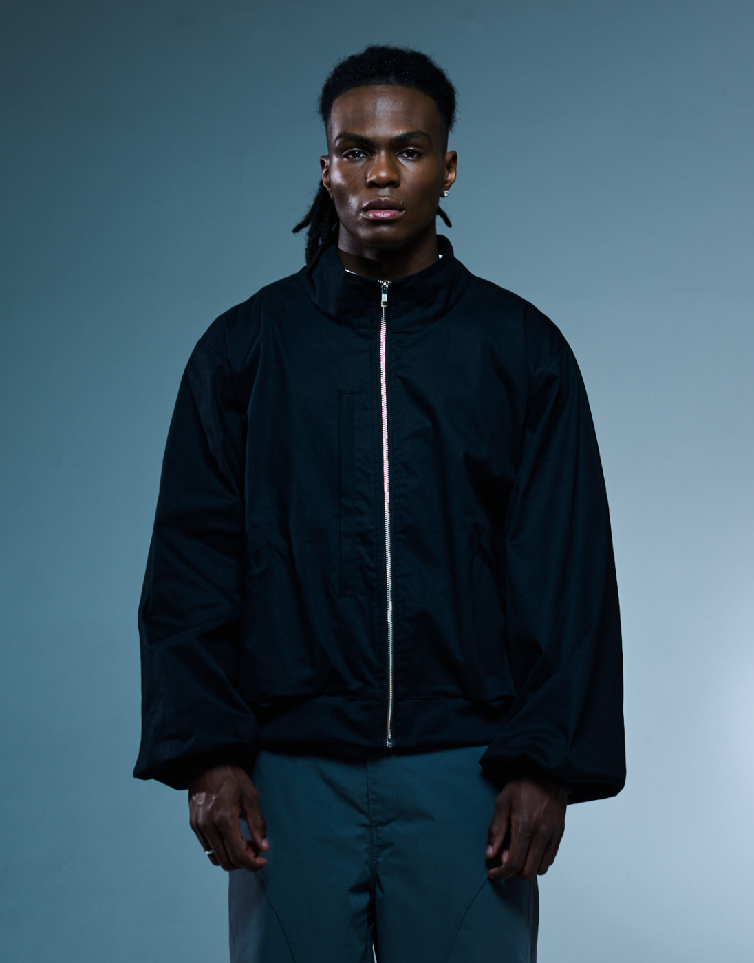 Fold Kace Wear x H. Anzai Black Jacket