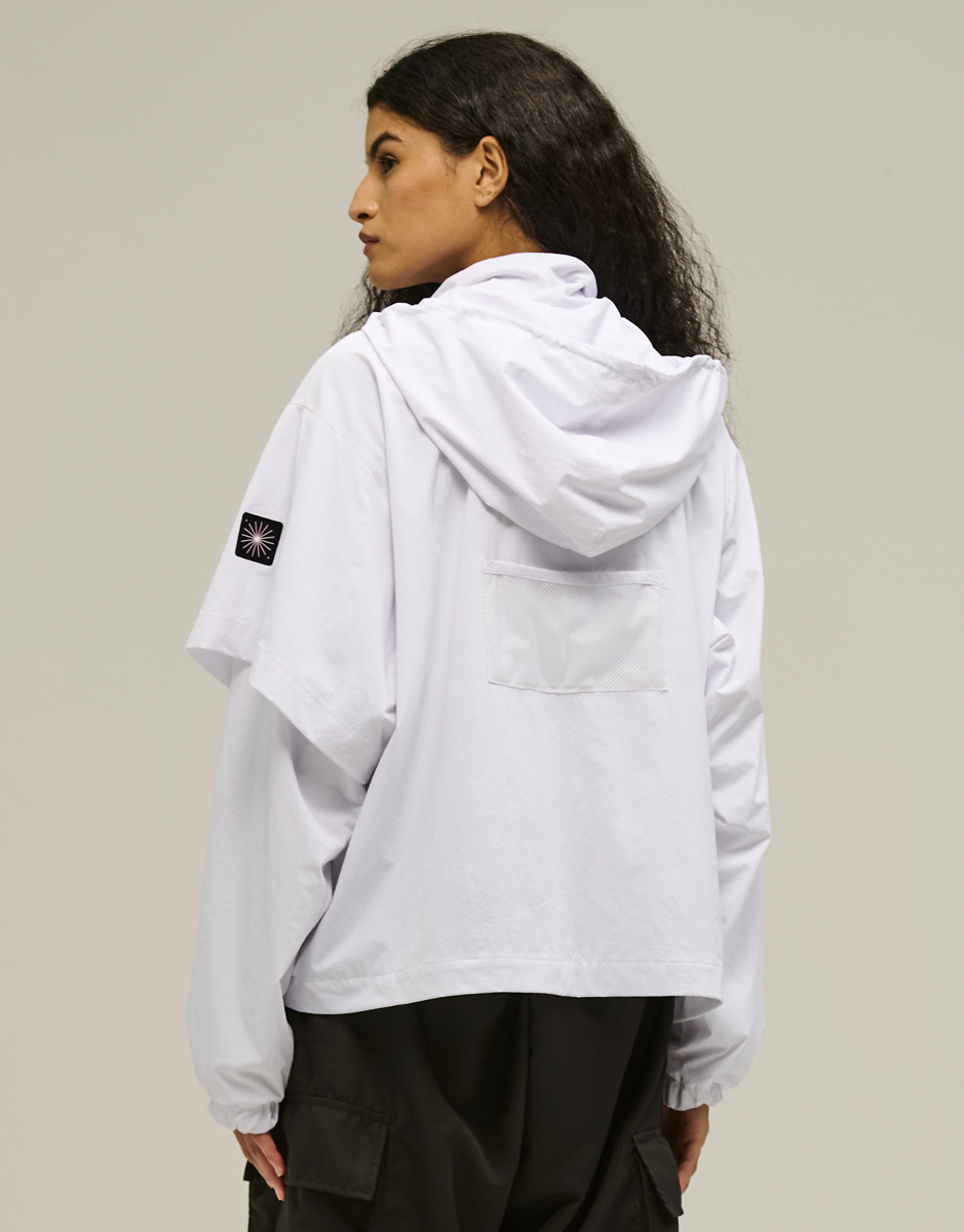 Kace Genesis White WR Nylon Jacket