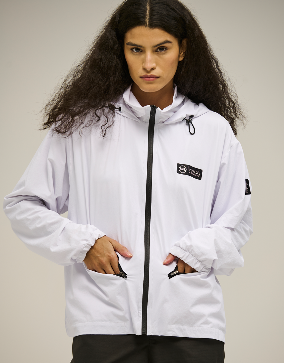 Kace Genesis White WR Nylon Jacket