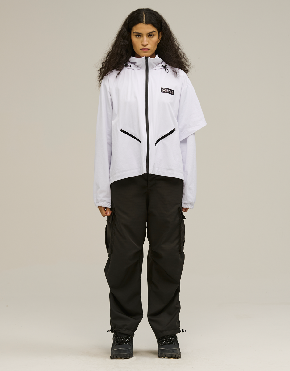 Kace Genesis White WR Nylon Jacket