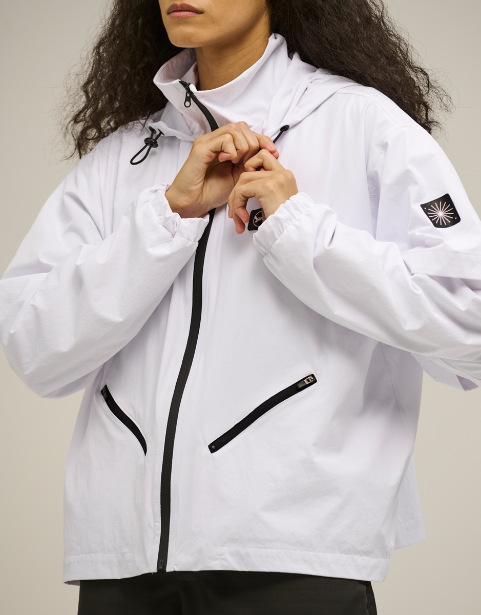 Kace Genesis White WR Nylon Jacket