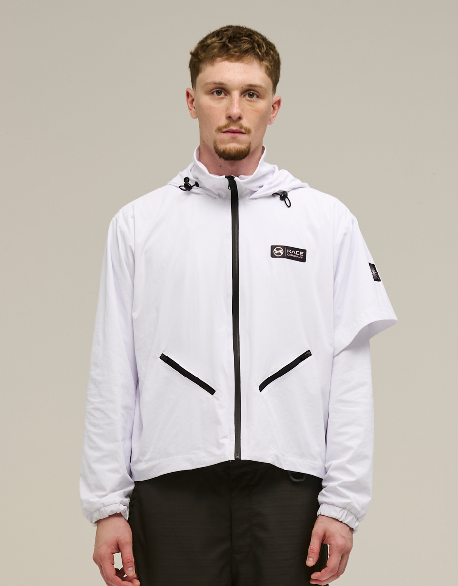 Kace Genesis White WR Nylon Jacket