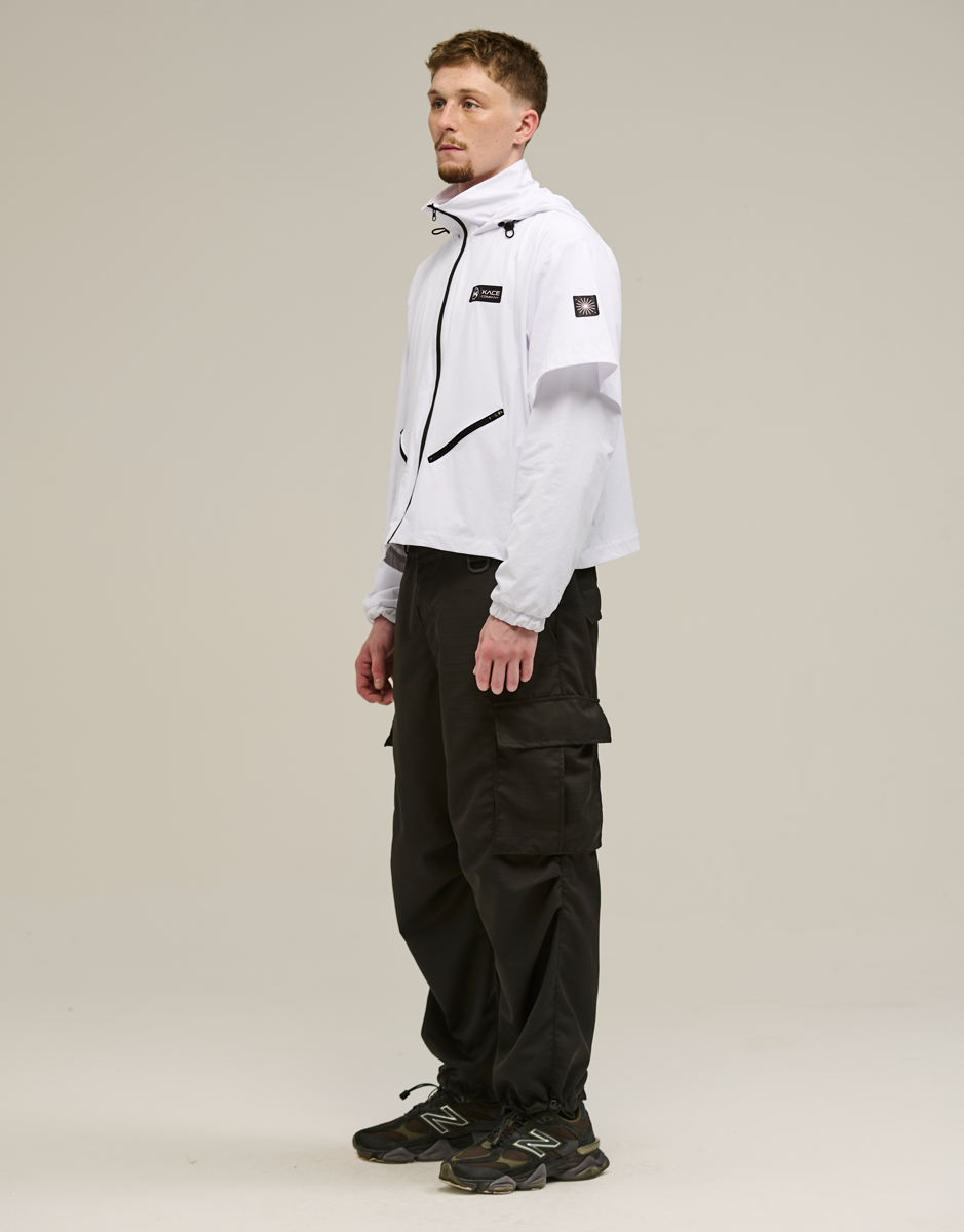 Kace Genesis White WR Nylon Jacket