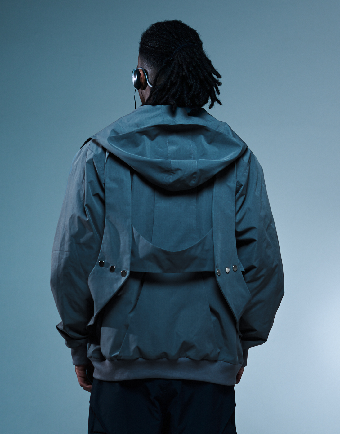 Puparia Kace Wear x H. Anzai Gray Jacket