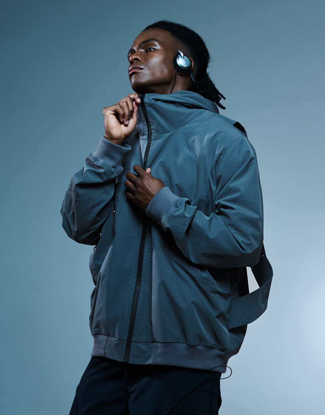 Puparia Kace Wear x H. Anzai Gray Jacket