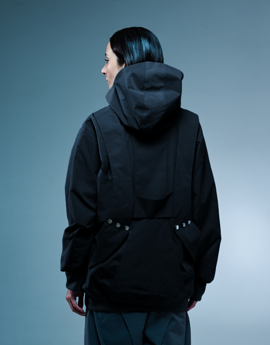 Kace Wear x H. Anzai Puparia Black Jacket