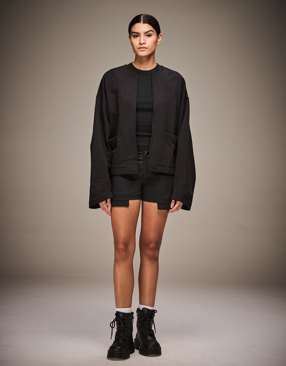 Black Rework Kimono