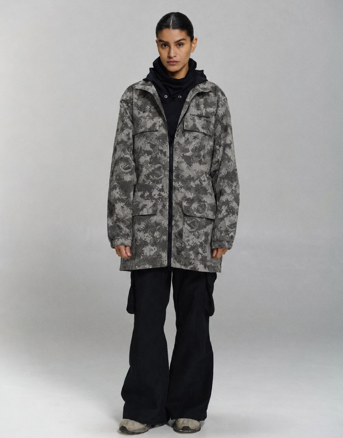 Camouflaged Hunter Parka