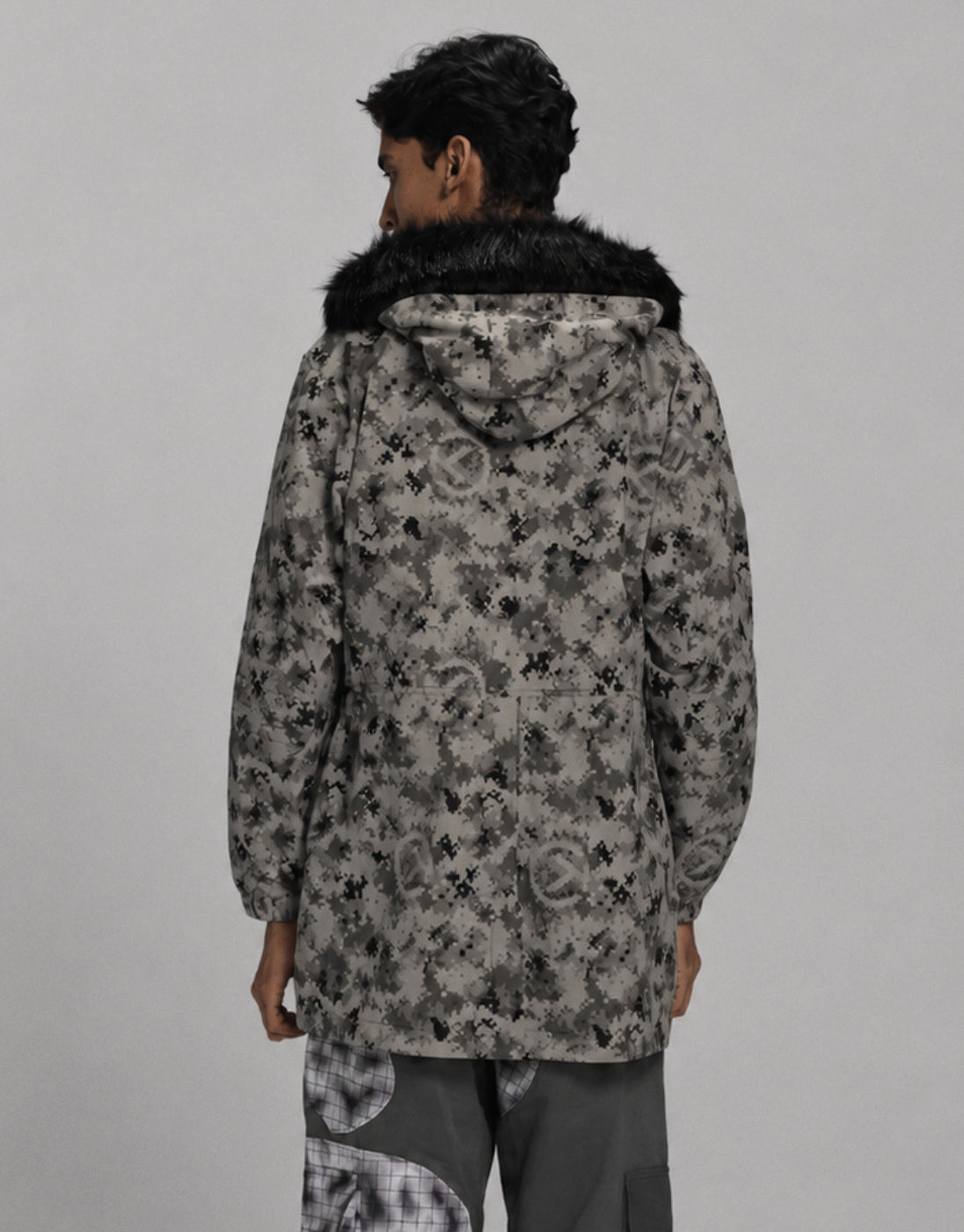 Camouflaged Hunter Parka