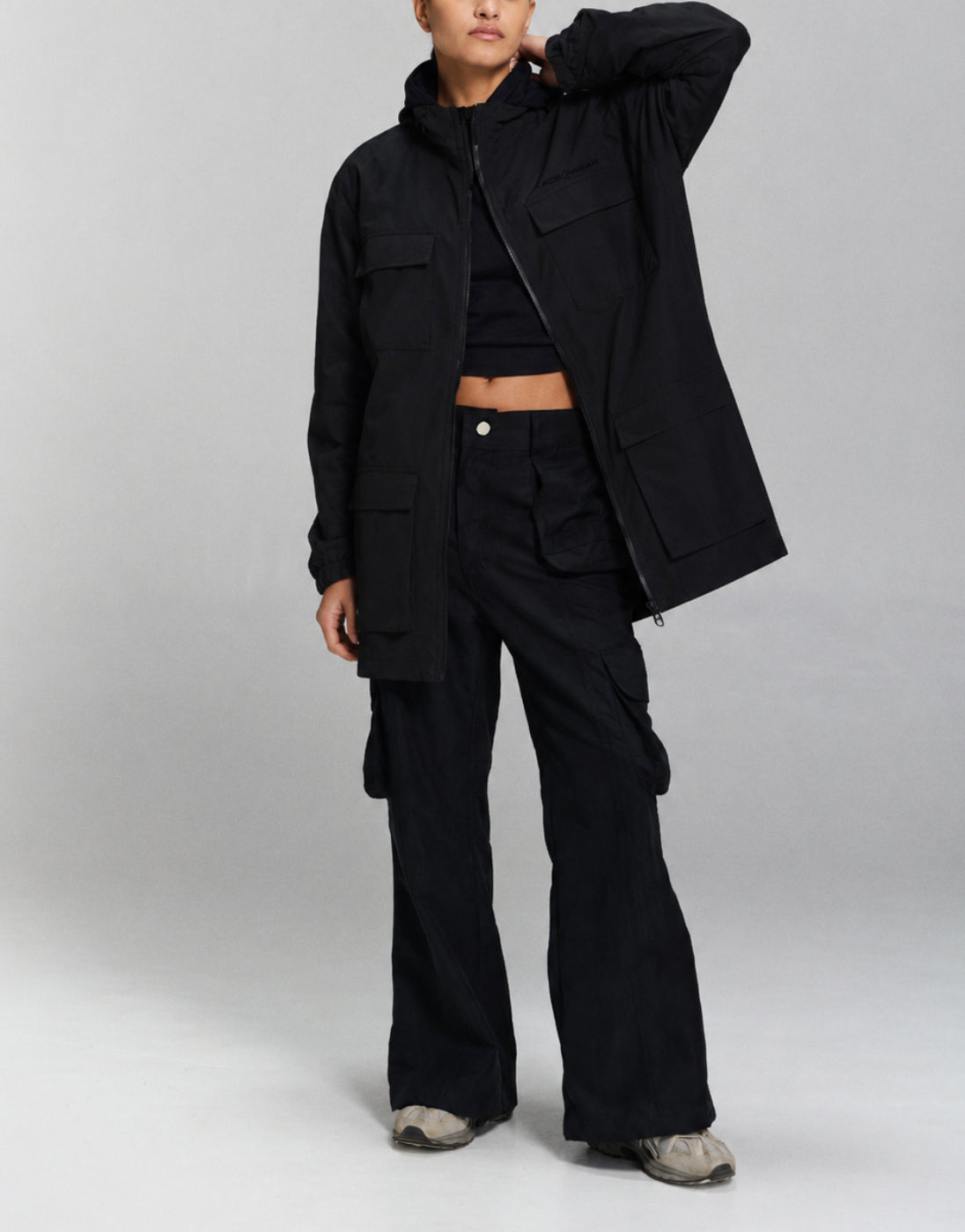 Hunter Black Parka