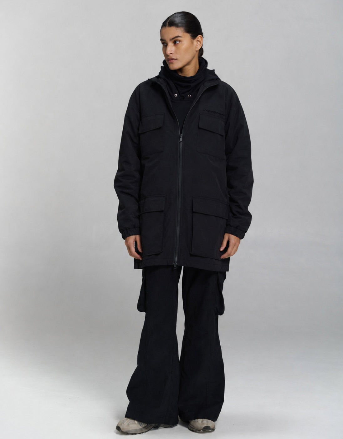 Hunter Black Parka