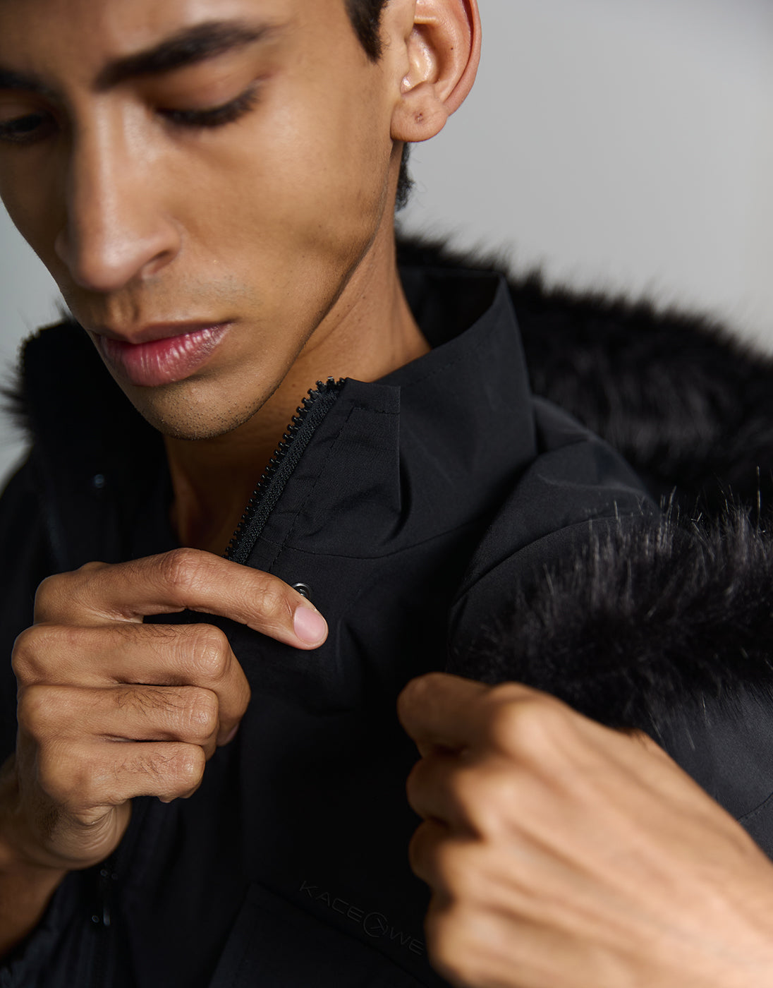 Hunter Black Parka