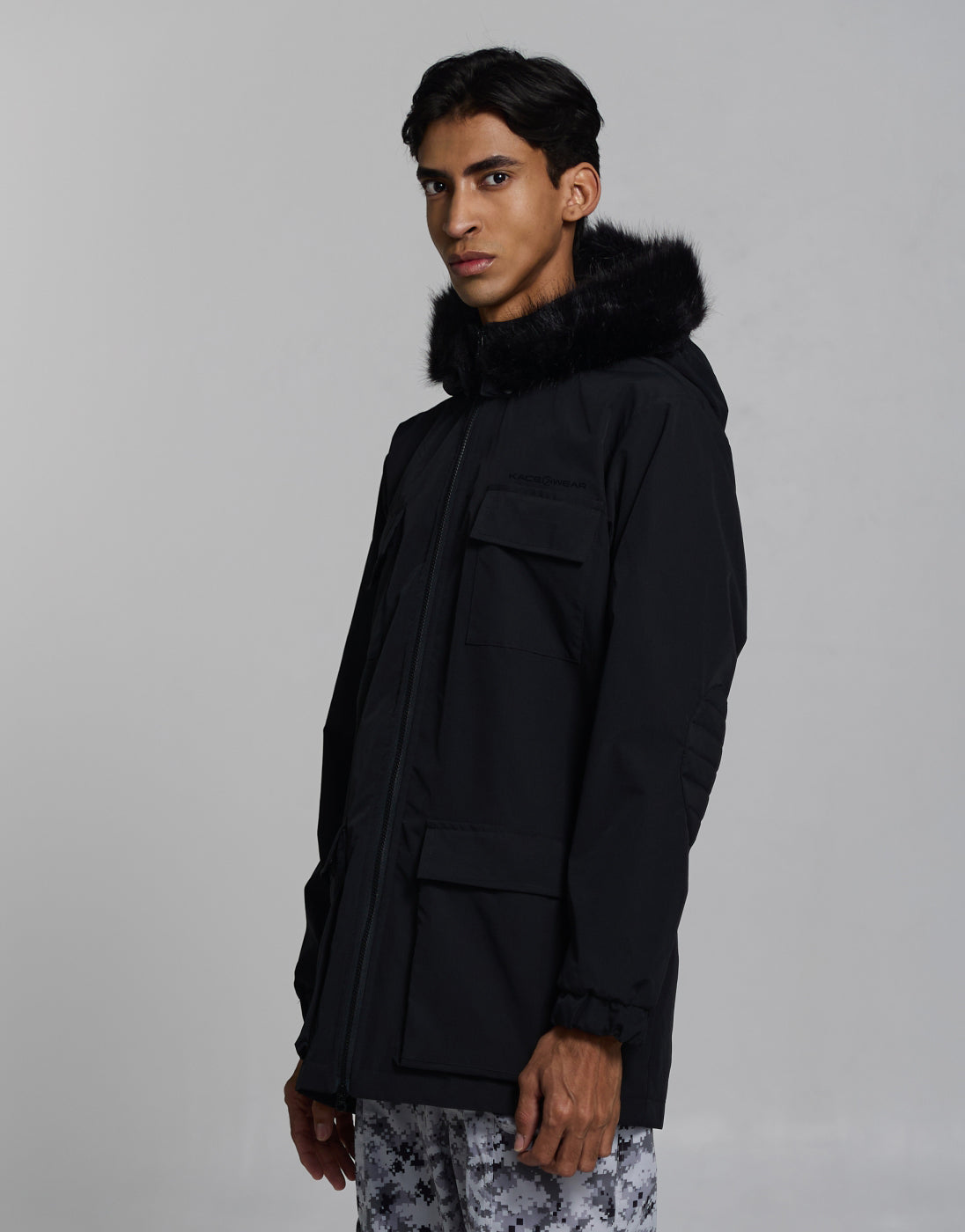Hunter Black Parka