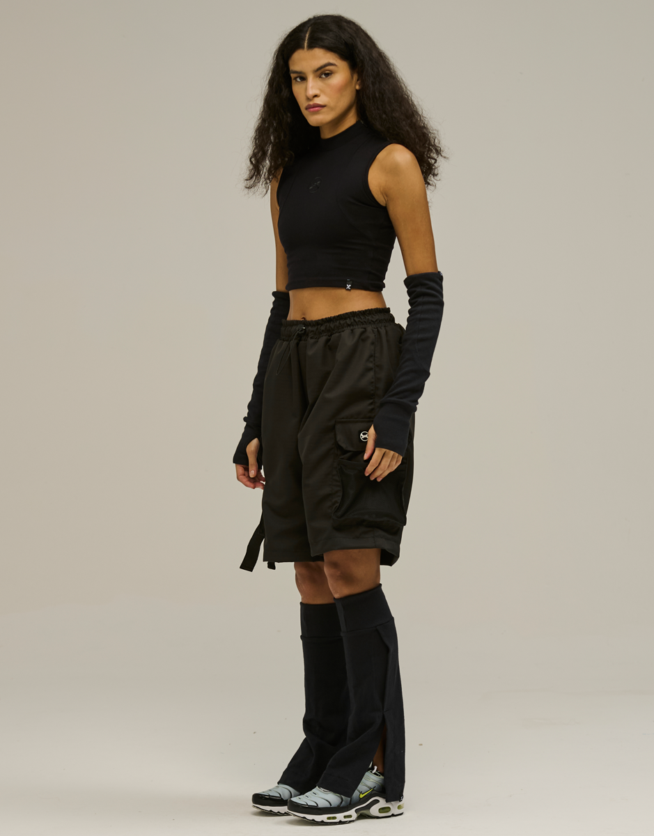 Kace Black Genesis Thigh-High Stockings