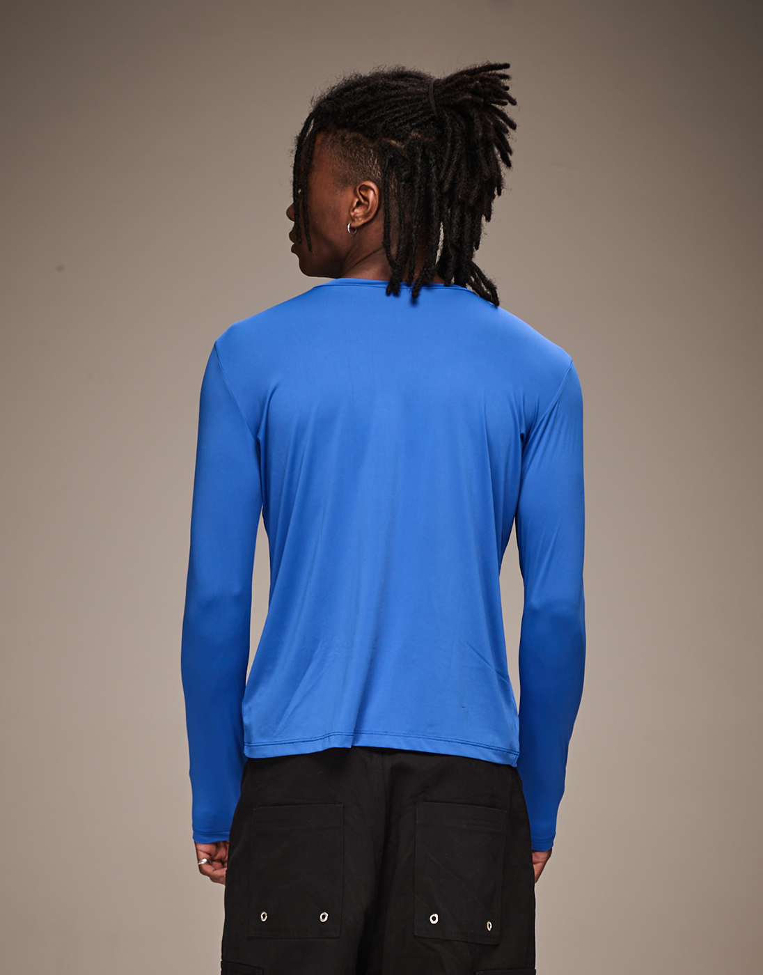 Men's Long-Sleeve Tech Baselayer - Blue