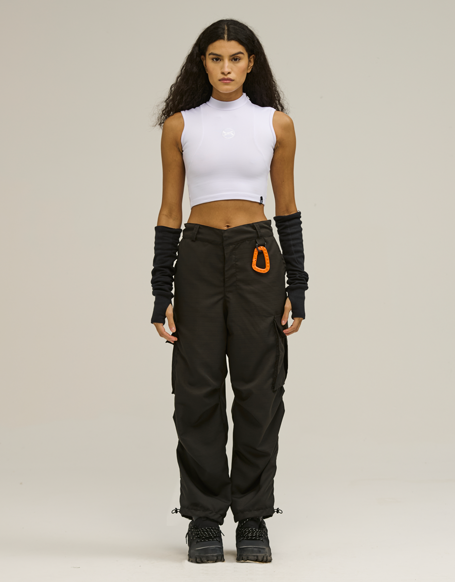 Genesis White Kace Compression Top