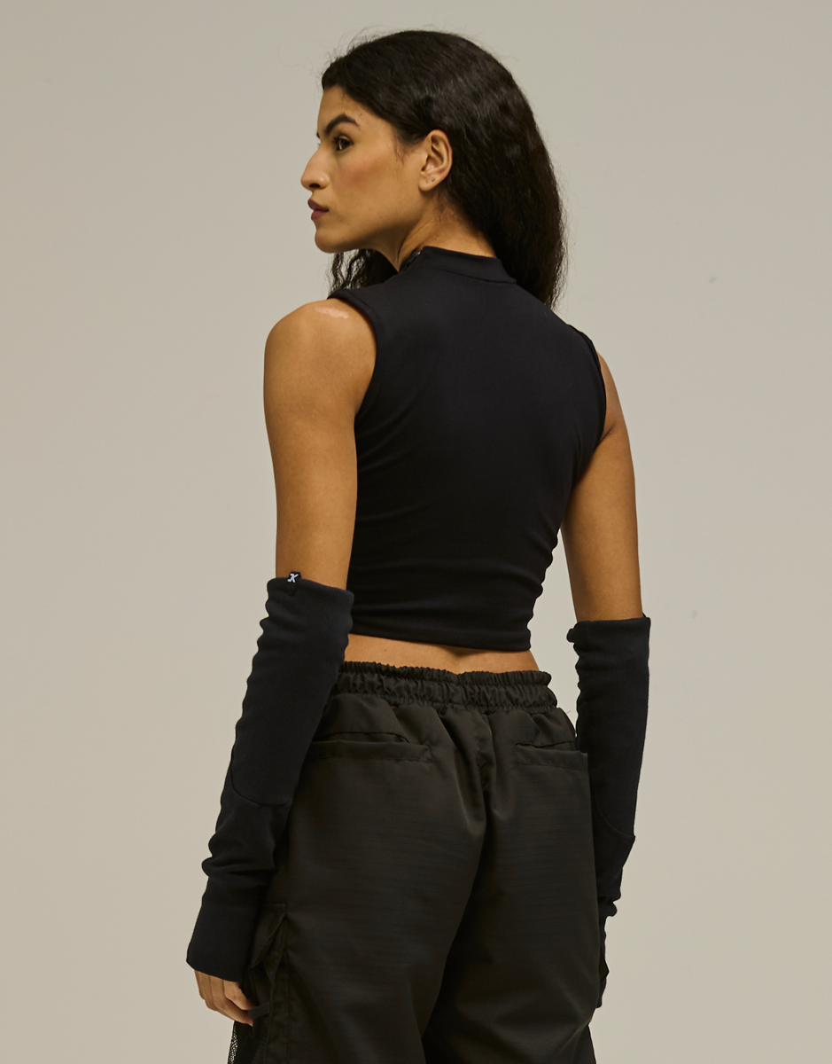 Genesis Black Kace Compression Top